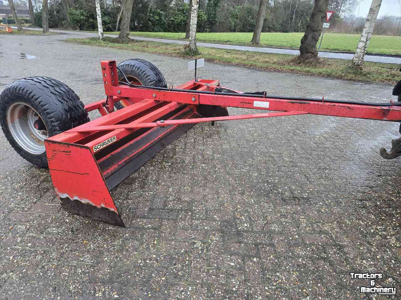 Scrapers  Schrijver kilverbak 250 cm