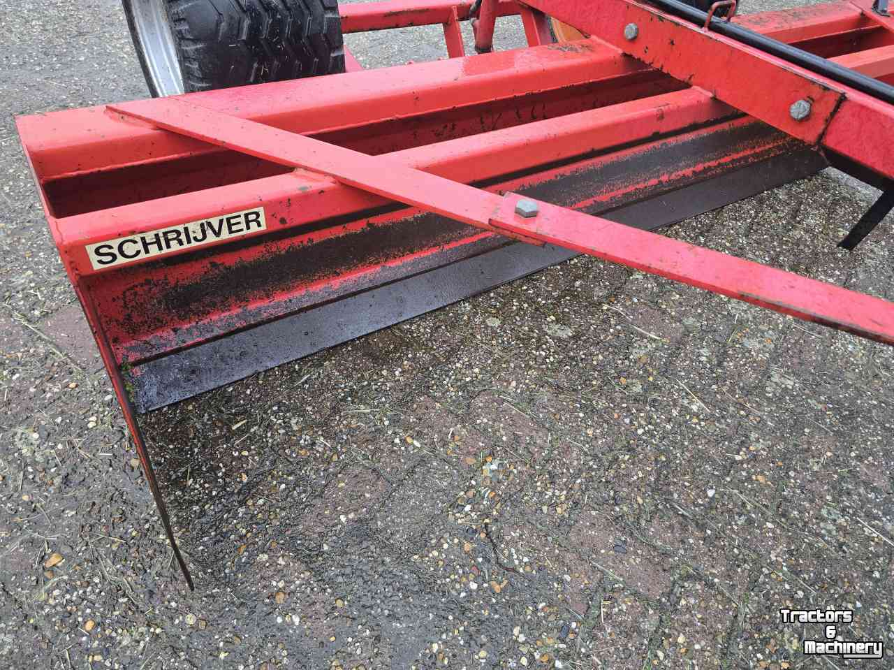 Scrapers  Schrijver kilverbak 250 cm