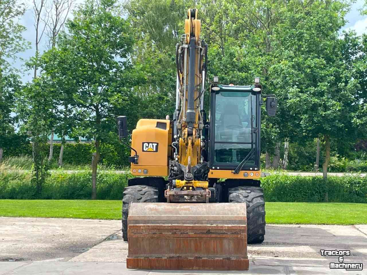 Excavator mobile Caterpillar M314F mobiele kraan draaikantelstuk