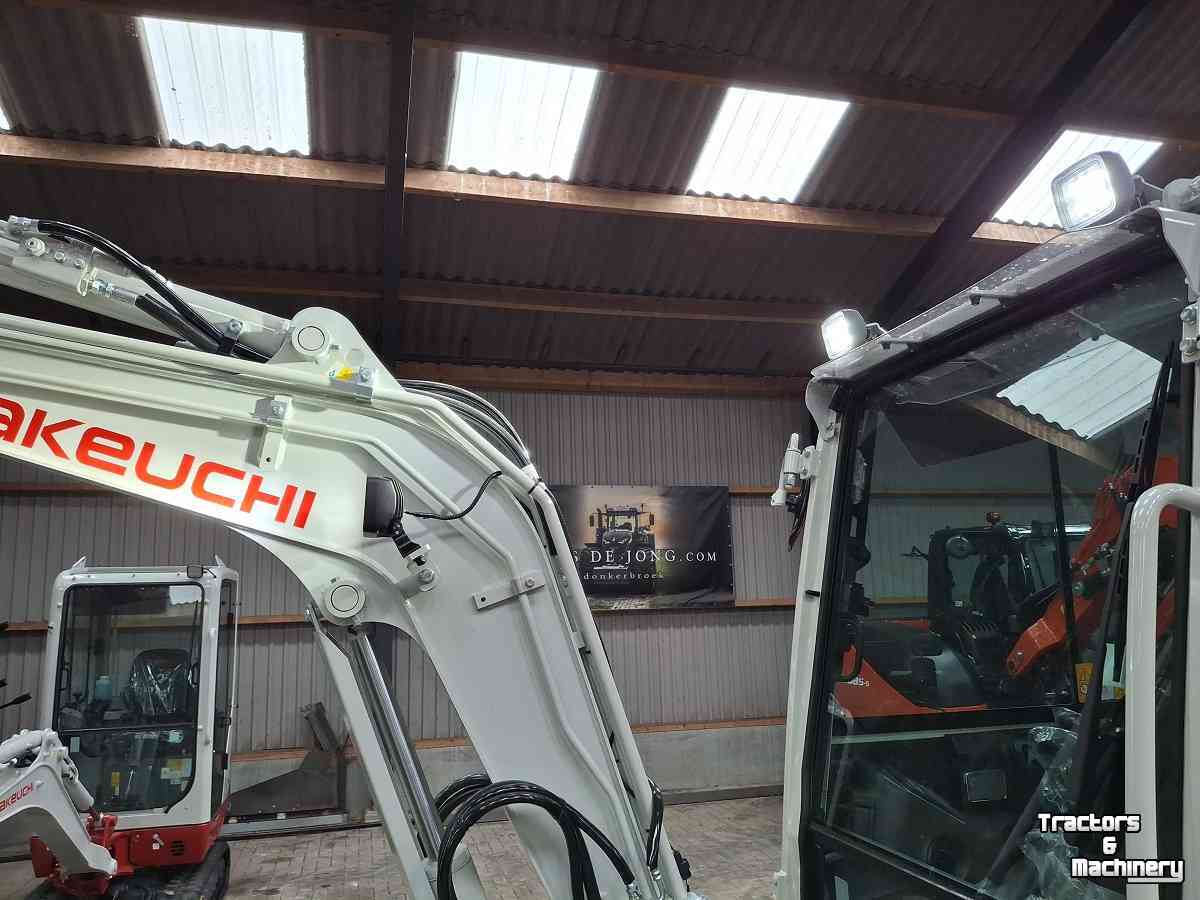 Mini-Excavator Takeuchi TB230, minigraver, minikraan, BJ2026, Nieuw!