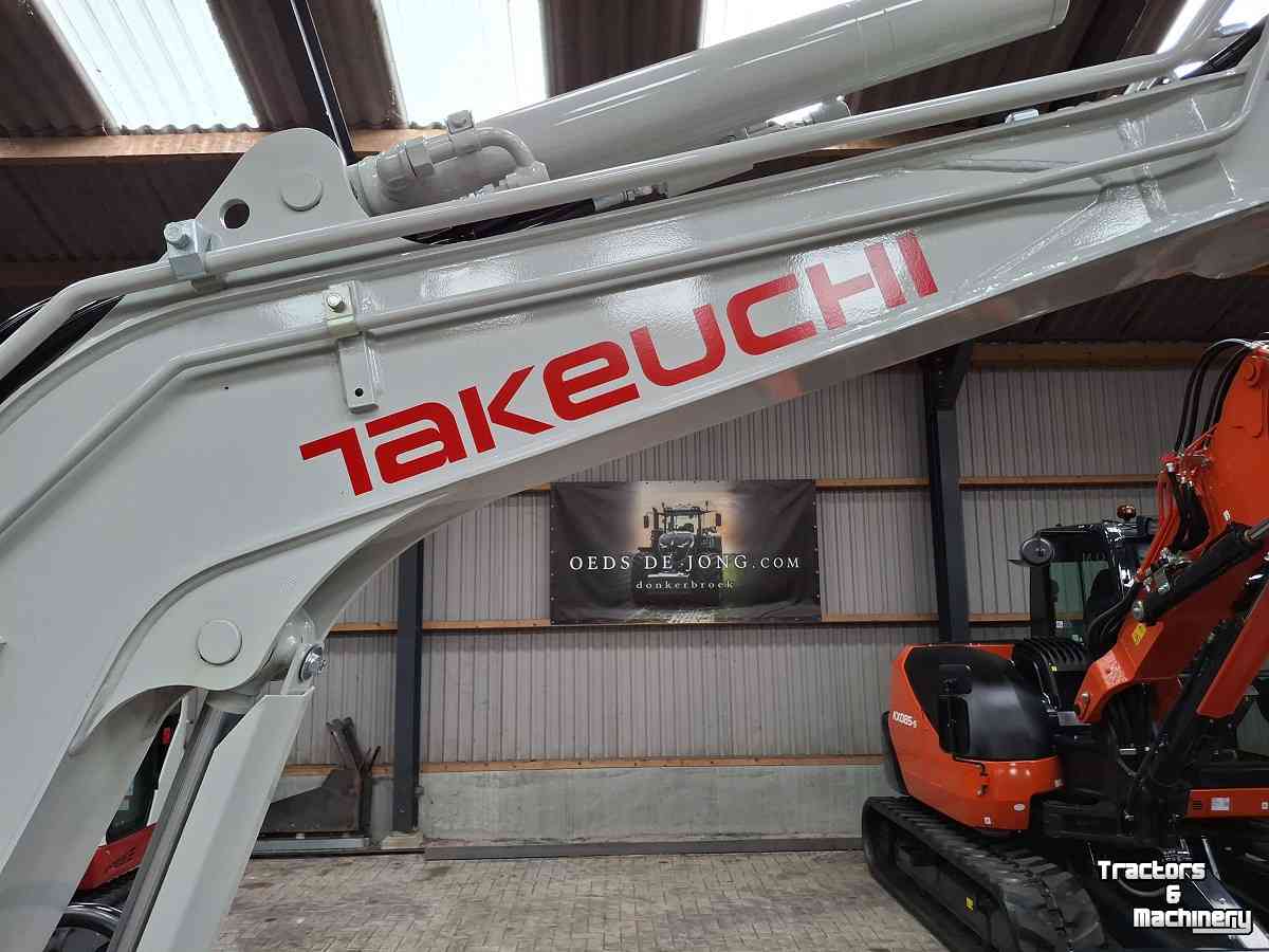 Mini-Excavator Takeuchi TB230, minigraver, minikraan, BJ2026, Nieuw!