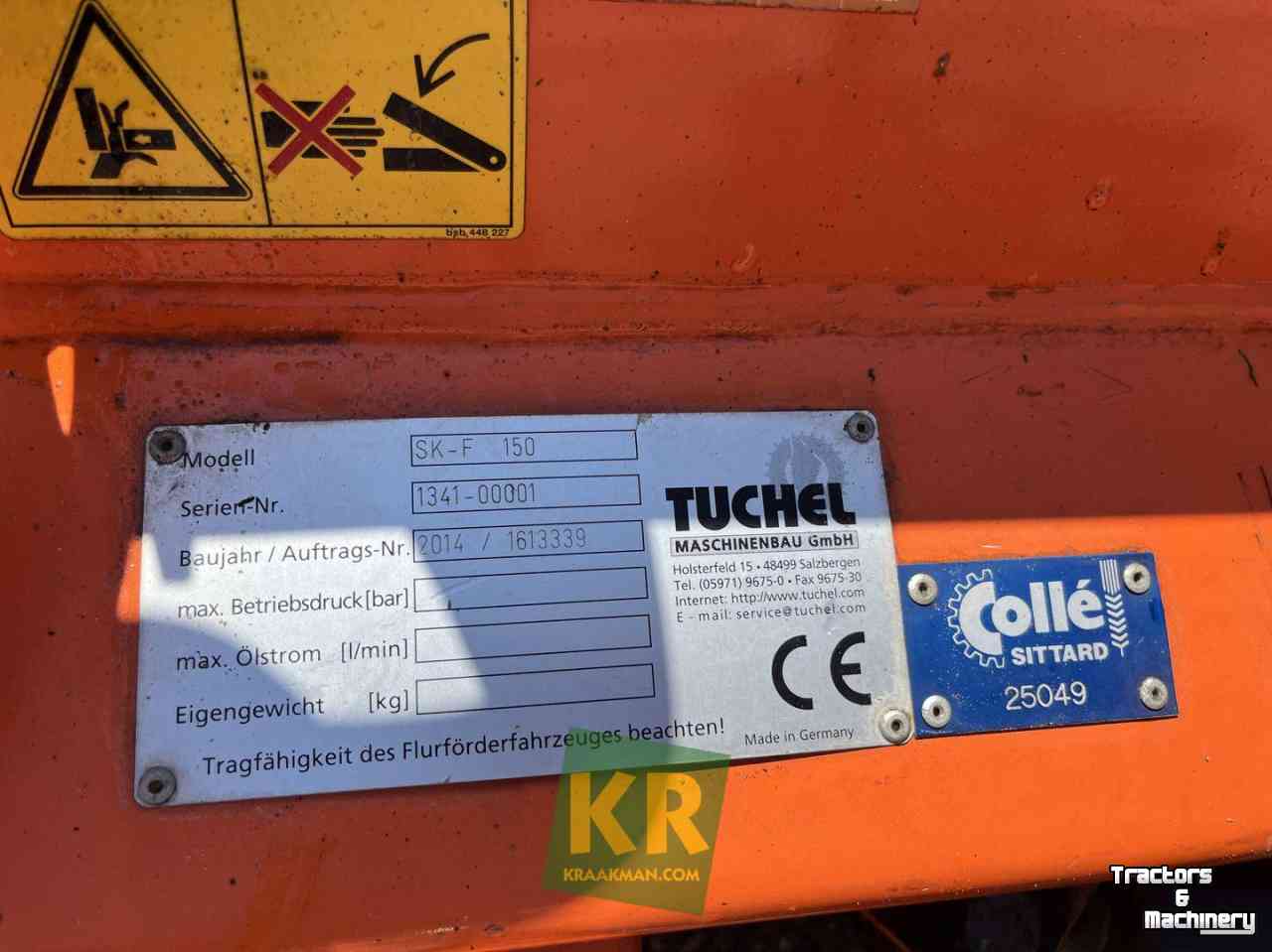 Snow Removal Equipment Tuchel Sneeuwschuif / Sneeuwploeg