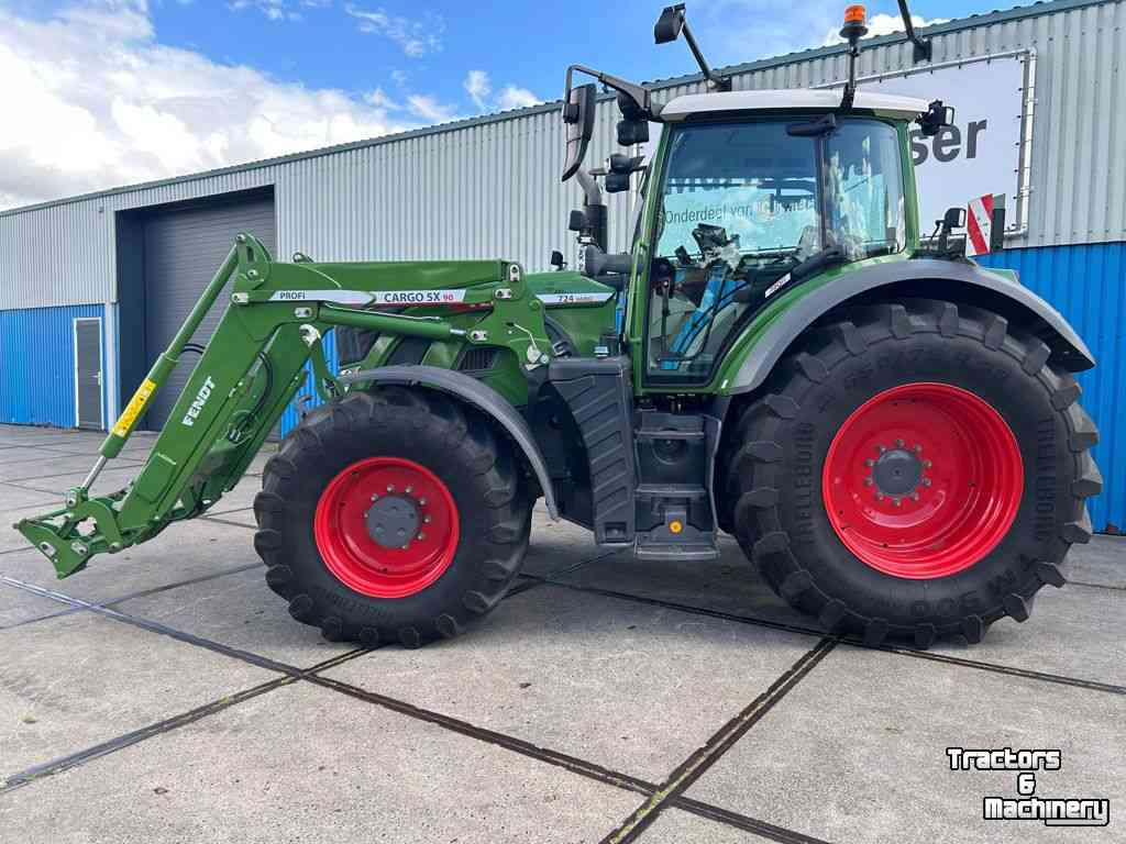 Tractor Fendt 724 Gen6 Profi + Cargo 5X90