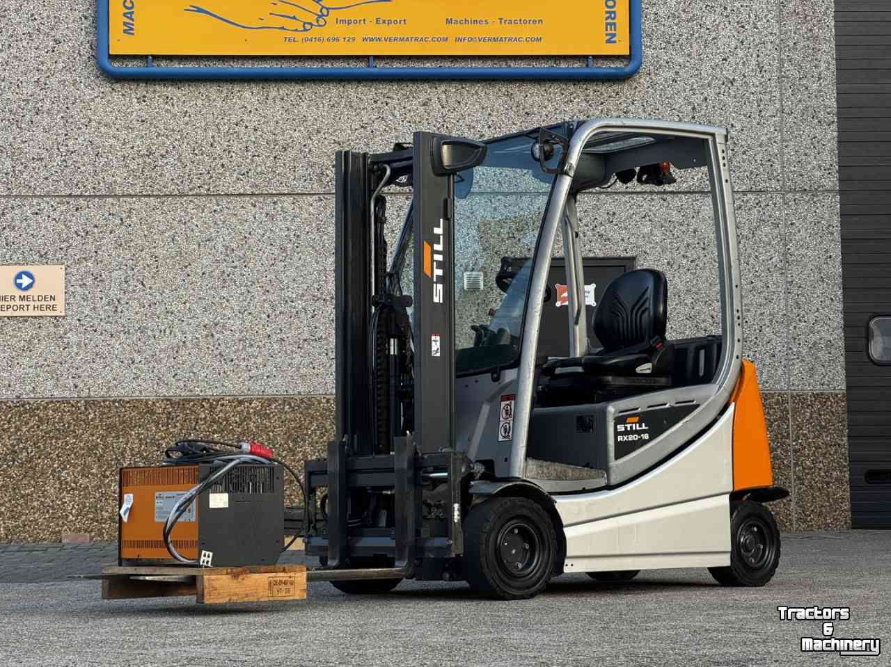 Forklift Still RX20-16P Elektrisch  NIHO freelift mast