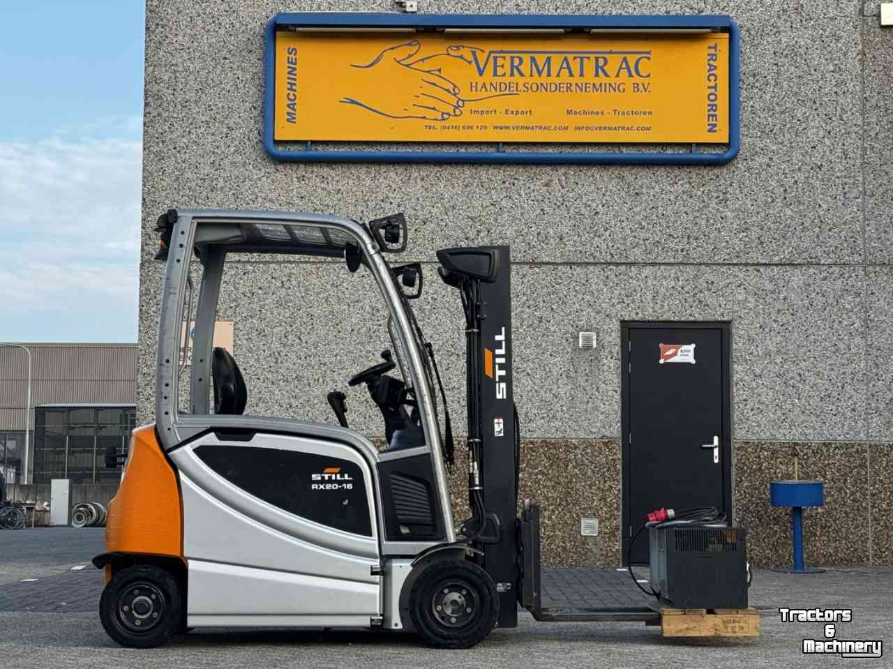 Forklift Still RX20-16P Elektrisch  NIHO freelift mast