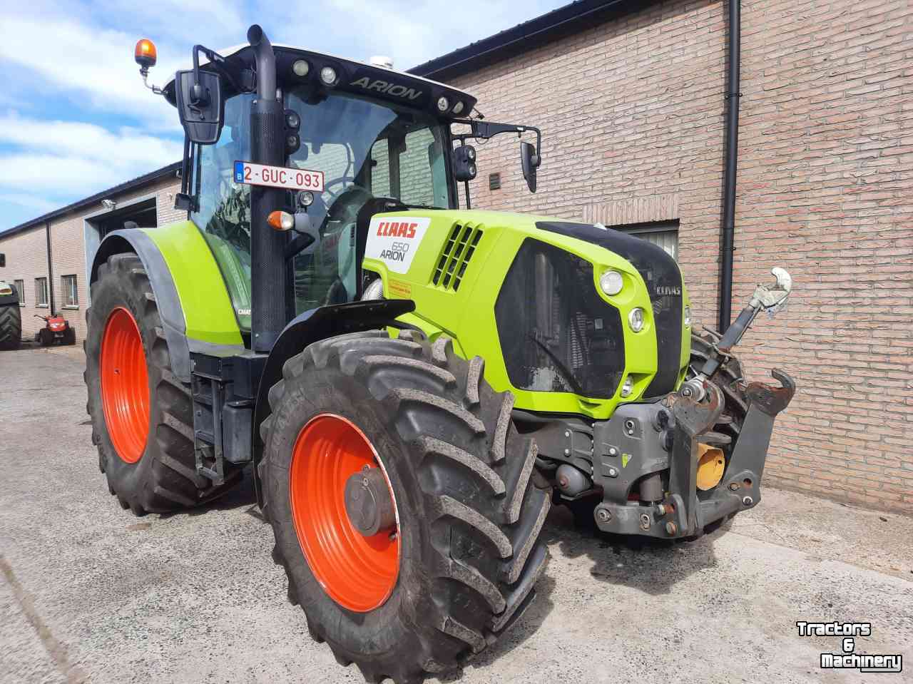 Tractor Claas Arion 650 Cmatic Cebis