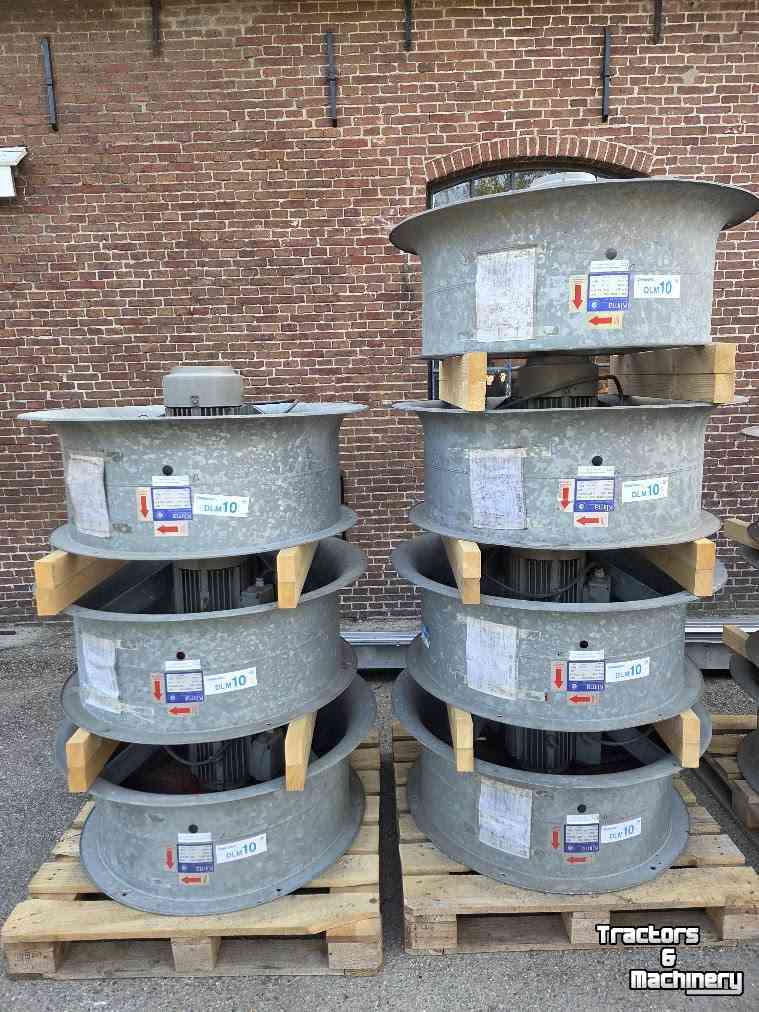 Storage ventilation systems  Klima DLM-10SP Tweetoeren Axiaalventilatoren