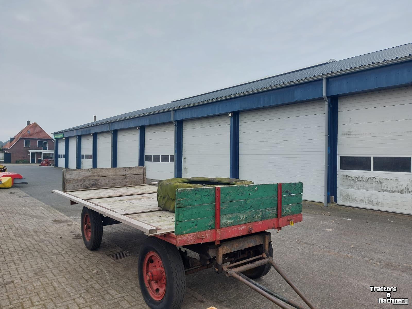 Dumptrailer  Plattewagen/aanhanger
