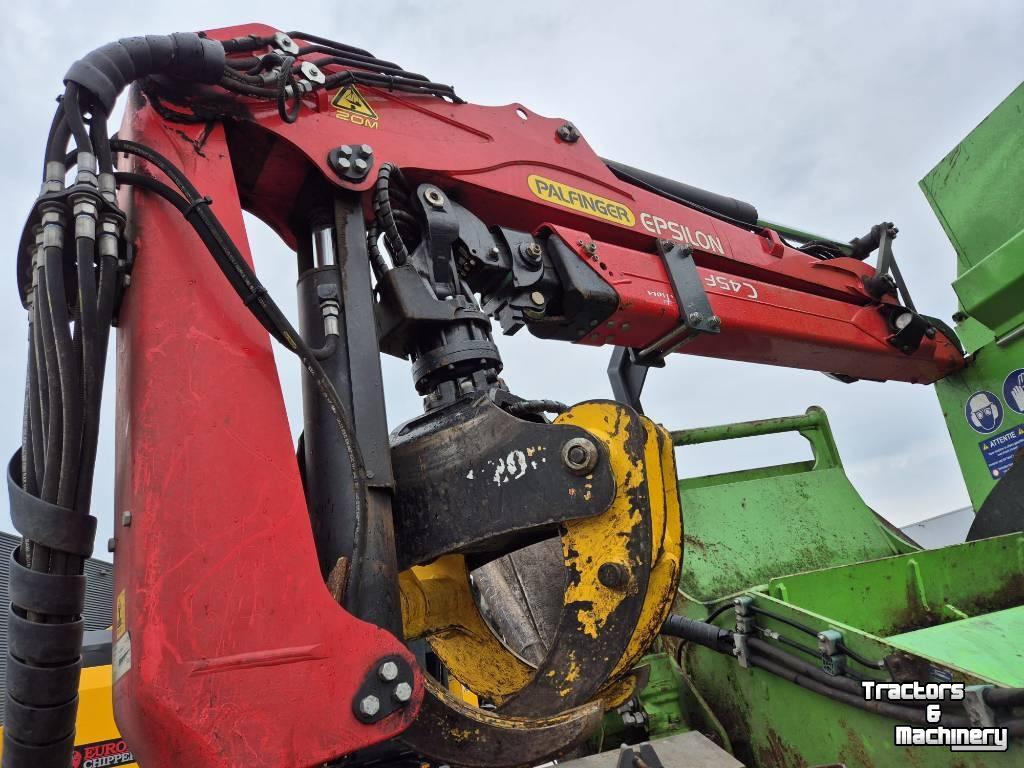 Wood shredder Heizohack HM8-400 KLC16 chipper combi