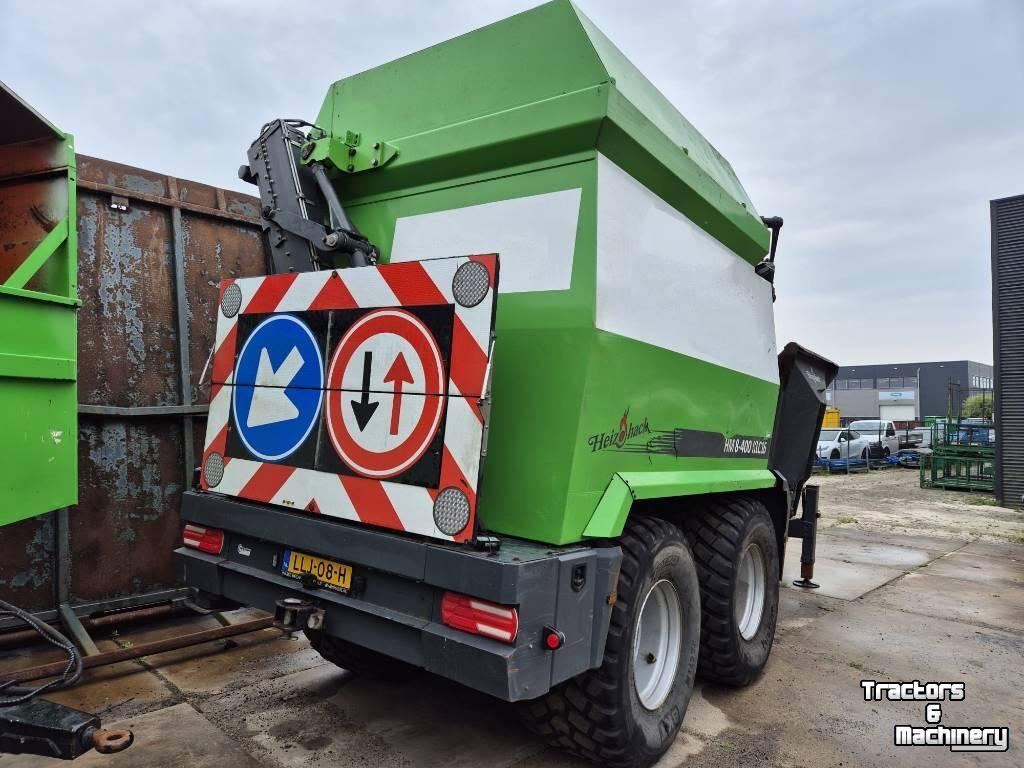 Wood shredder Heizohack HM8-400 KLC16 chipper combi