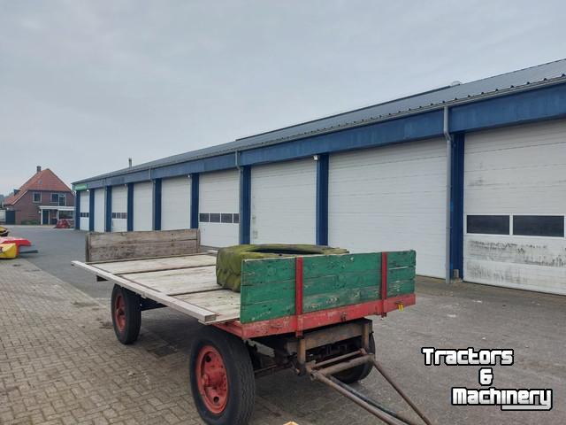 Dumptrailer  Plattewagen/aanhanger