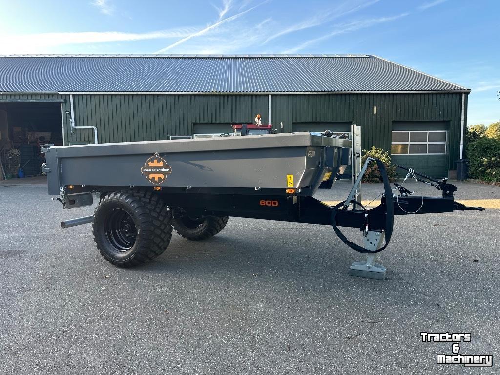 Dumptrailer Palmse Trailer PT600E-1A bakkenwagen bakkenkar kipper mobiele