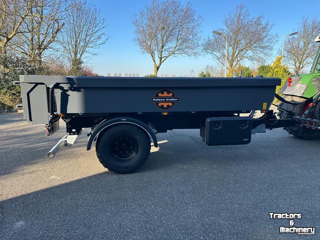 Dumptrailer Palmse Trailer PT600E-1A bakkenwagen bakkenkar kipper dumper