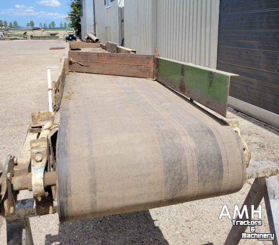 Conveyor  Afschuifband 5000X600 TRANSPORTBAND VLAKKE BAND FLAT BELT CONVEYOR BELT FLACHBAND FÖRDERBAND