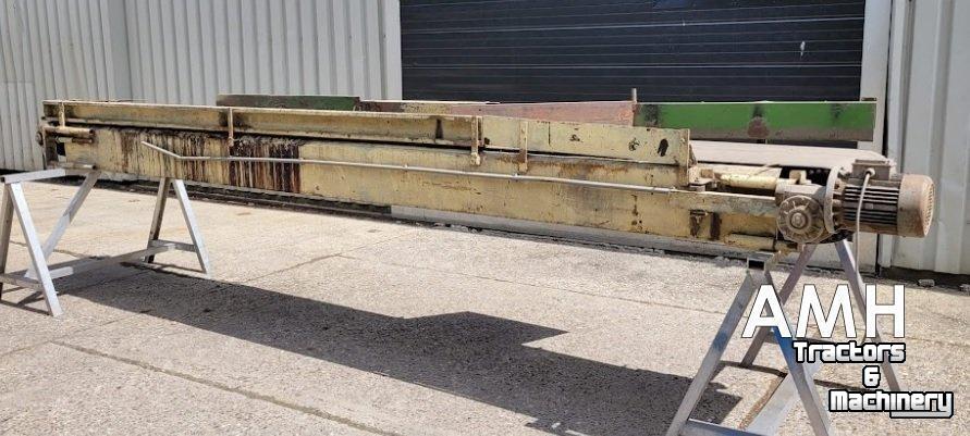 Conveyor  Afschuifband 5000X600 TRANSPORTBAND VLAKKE BAND FLAT BELT CONVEYOR BELT FLACHBAND FÖRDERBAND