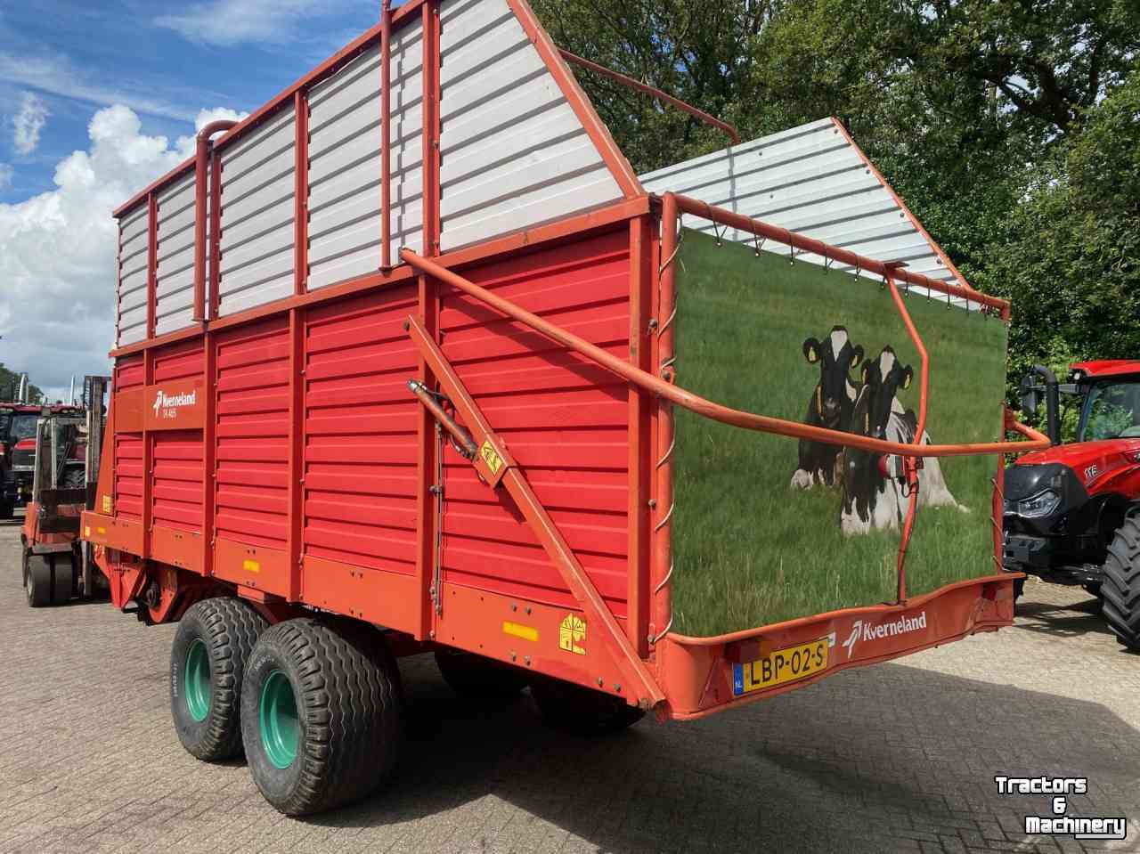 Self-loading wagon Kverneland TA 465