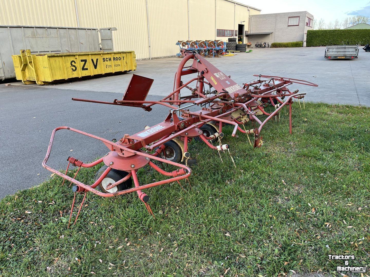 Tedder Krone KW 6.40/6 schudder