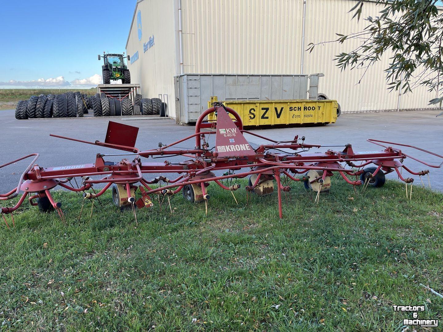 Tedder Krone KW 6.40/6 schudder