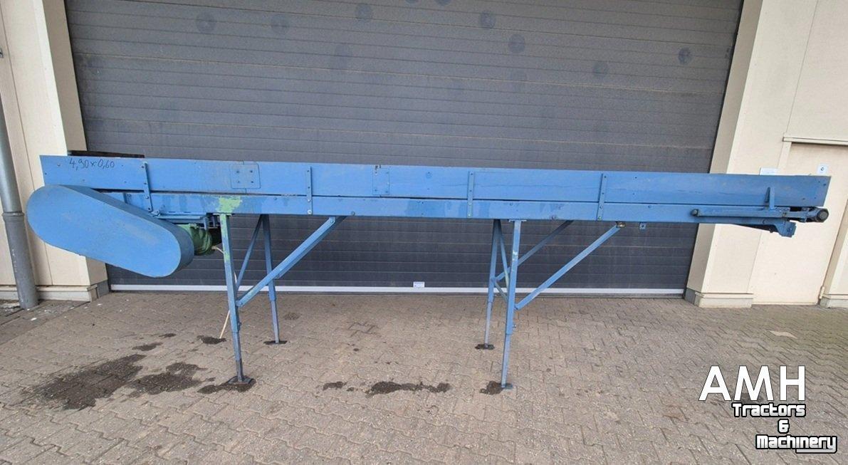 Conveyor  4900X600 TRANSPORTBAND VLAKKE BAND FLAT BELT CONVEYOR BELT FLACHBAND FÖRDERBAND