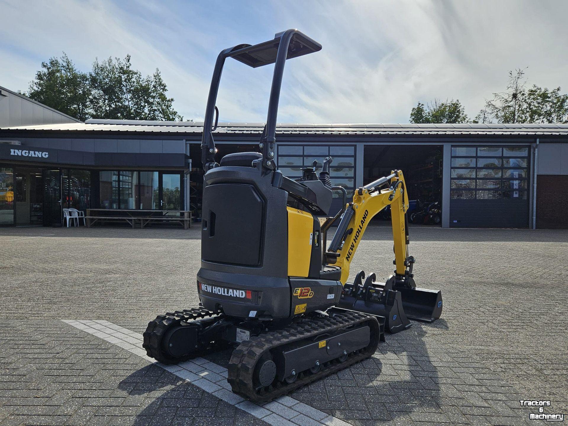 Mini-Excavator New Holland E12D Rops