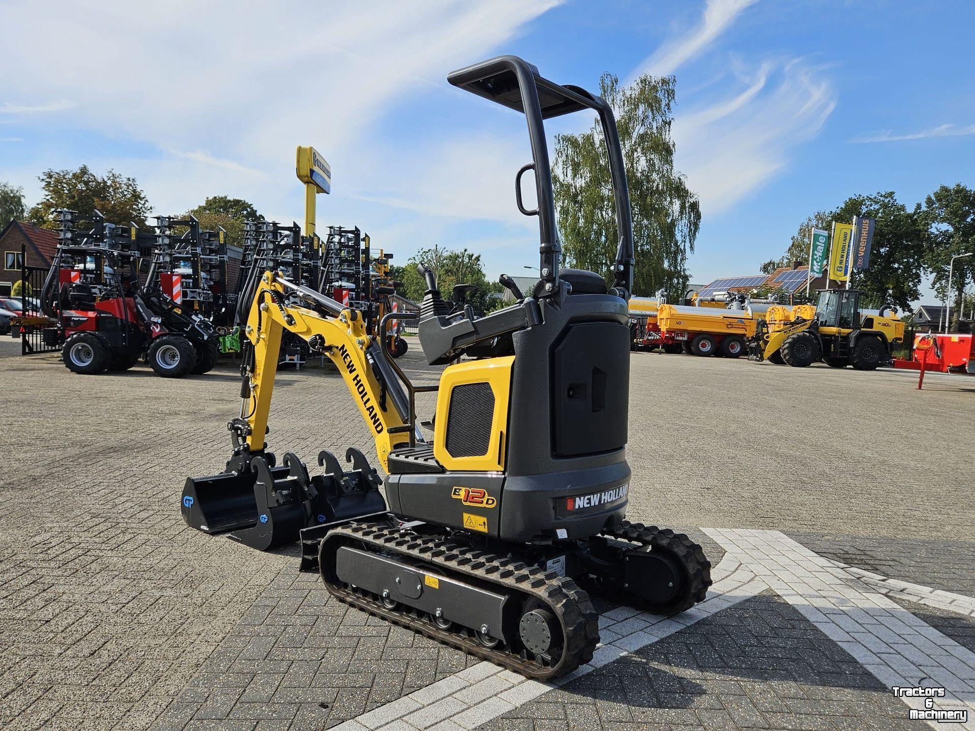 Mini-Excavator New Holland E12D Rops