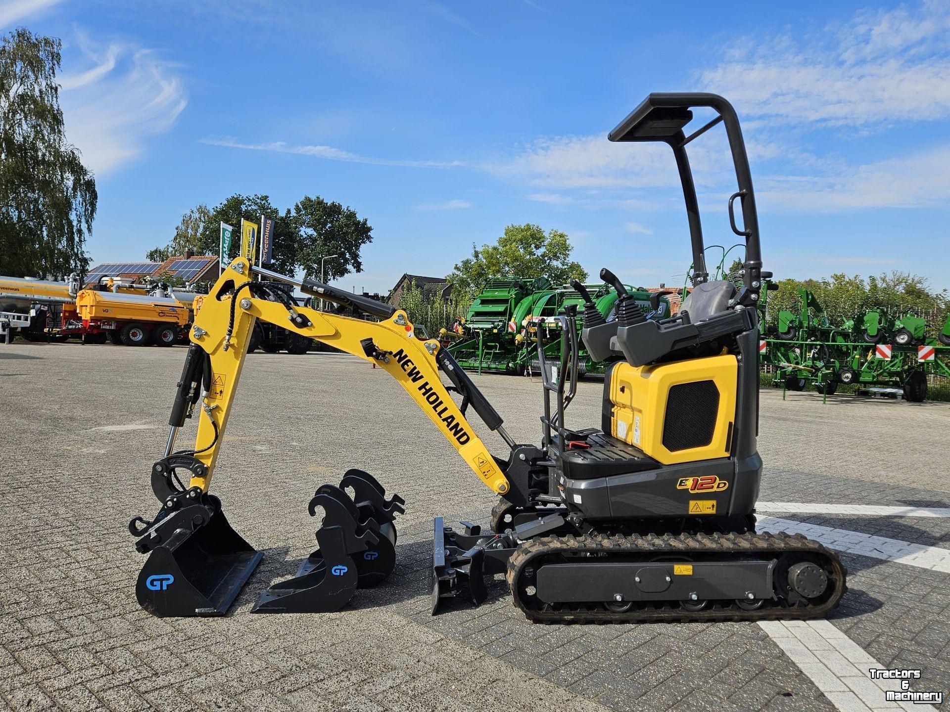 Mini-Excavator New Holland E12D Rops