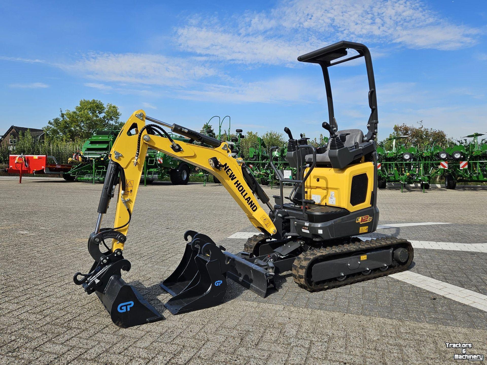 Mini-Excavator New Holland E12D Rops