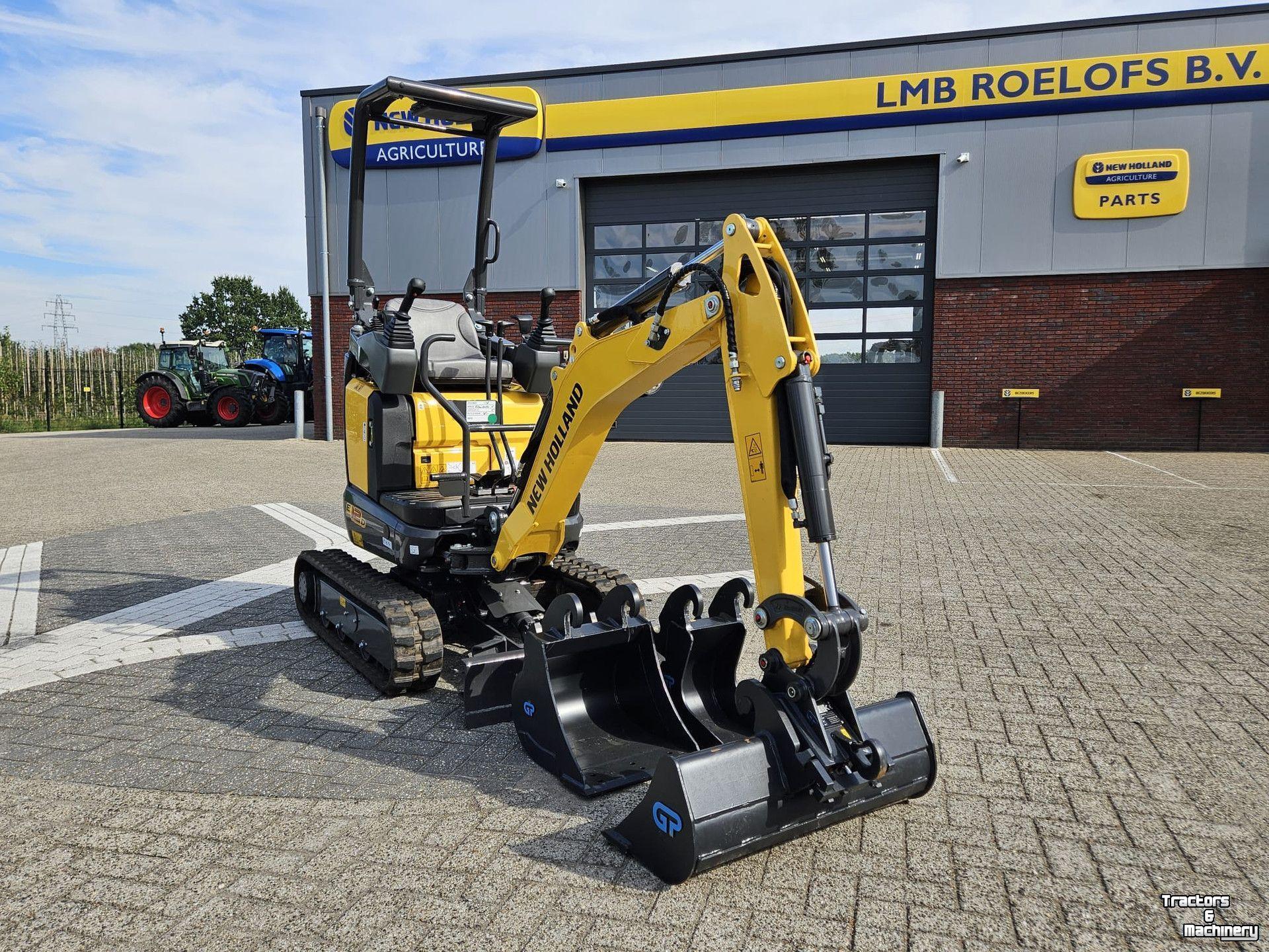 Mini-Excavator New Holland E12D Rops