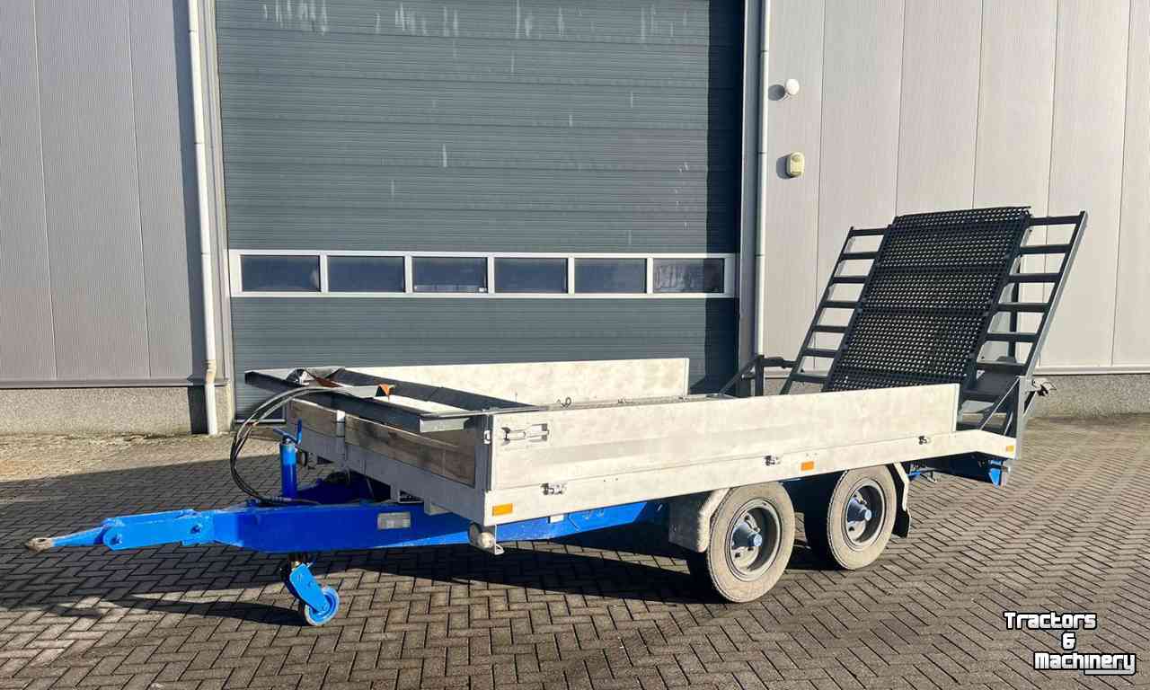 Low loader / Semi trailer  Frankhauser FS419 Dieplader / Machinetransporter