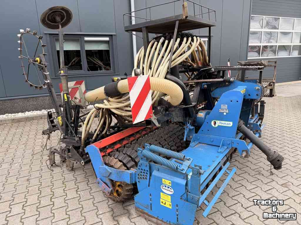 Seed Drill Combination Rabewerk Zaaimachine met rotorkopeg