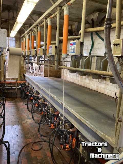 Milking installation Bou-Matic Boumatic-GM 2 x 7 50 graden visgraat