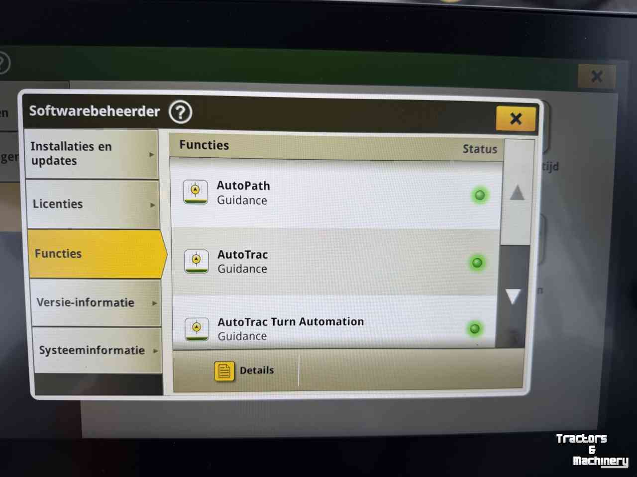 Tractor John Deere 6R155 AP 50KM G5-PLUS 2024 3160 UUR STEEKASSEN!!!