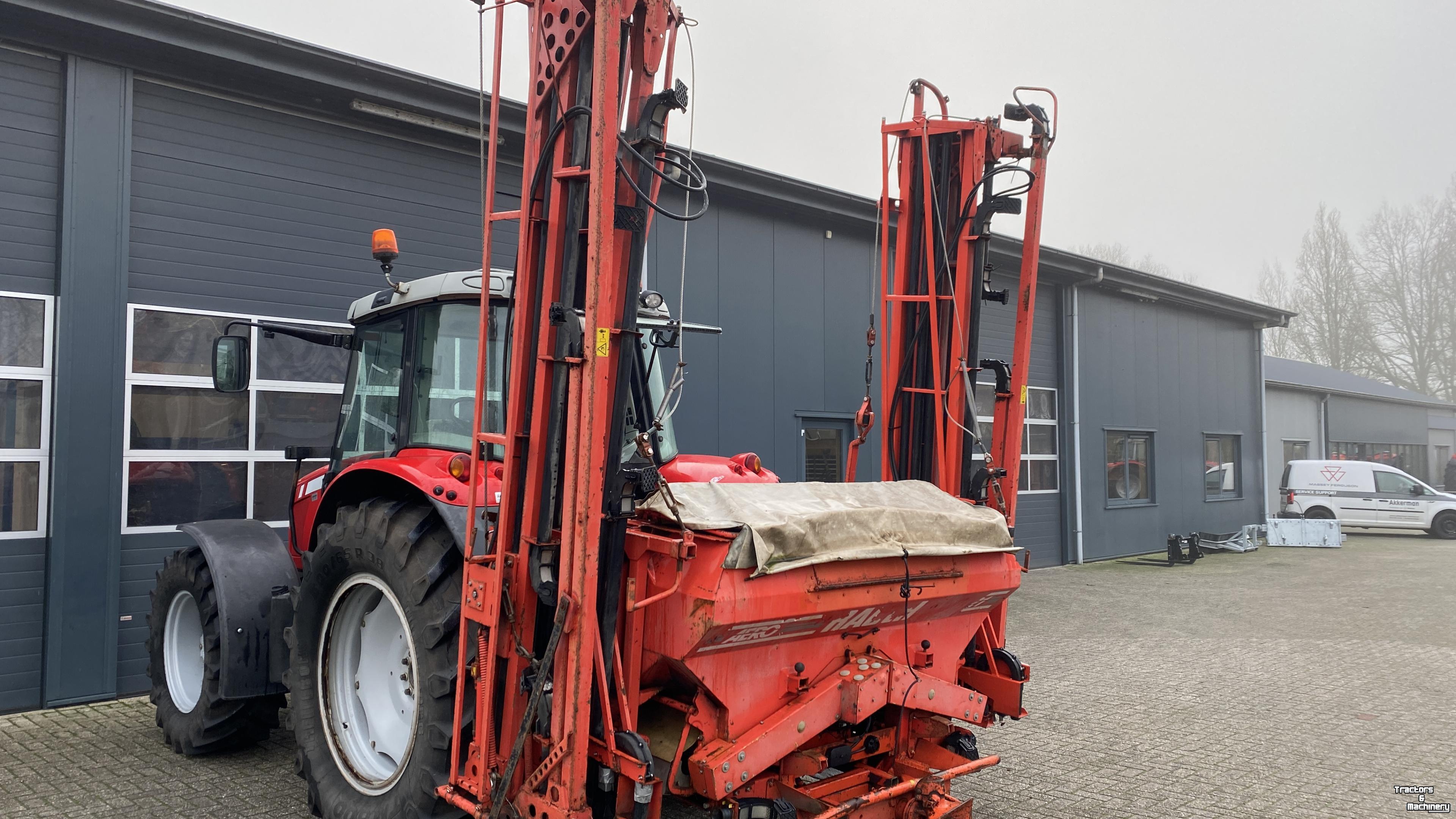 Fertilizer spreader Rauch Aero 2221 pneumatische strooier