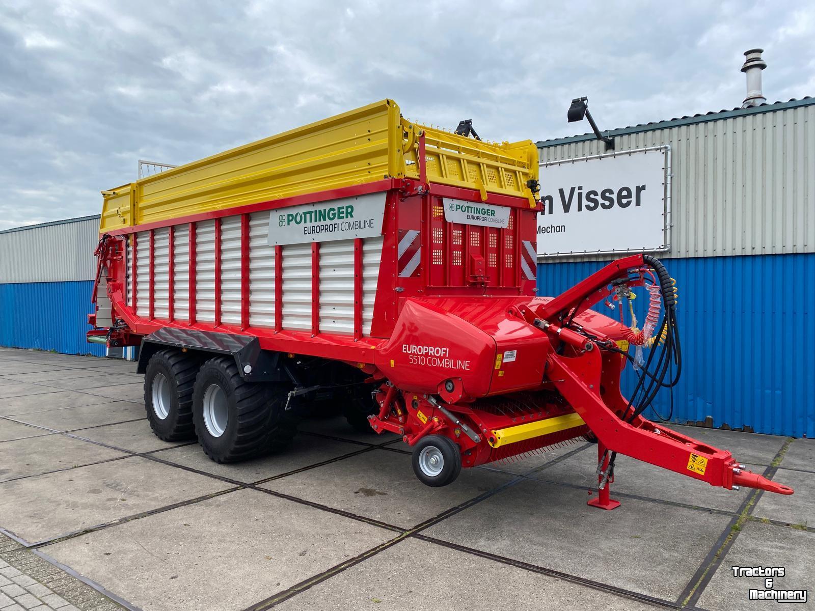 Self-loading wagon Pottinger Europrofi 5510 Combiline