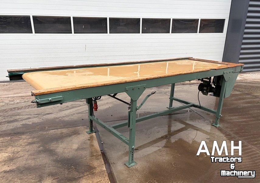 Conveyor  3100X1000 Leesband, Inspection conveyor, Verleseband