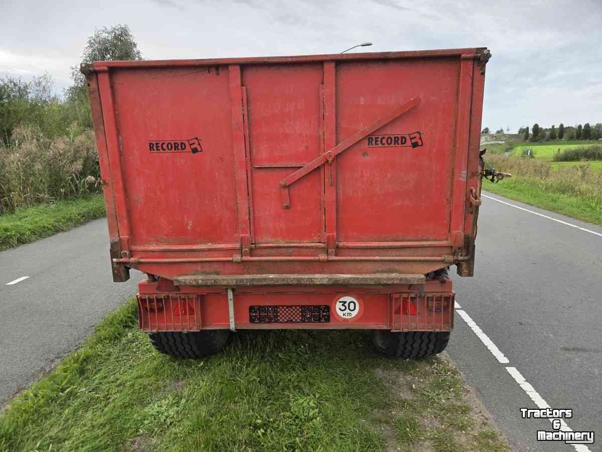 Dumptrailer Record Record SP 60 3 zijdige kipper 6 ton