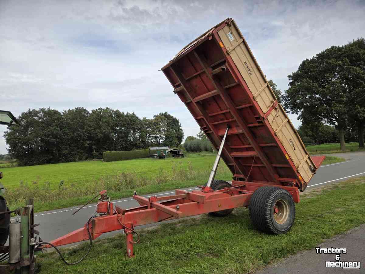Dumptrailer Record Record SP 60 3 zijdige kipper 6 ton