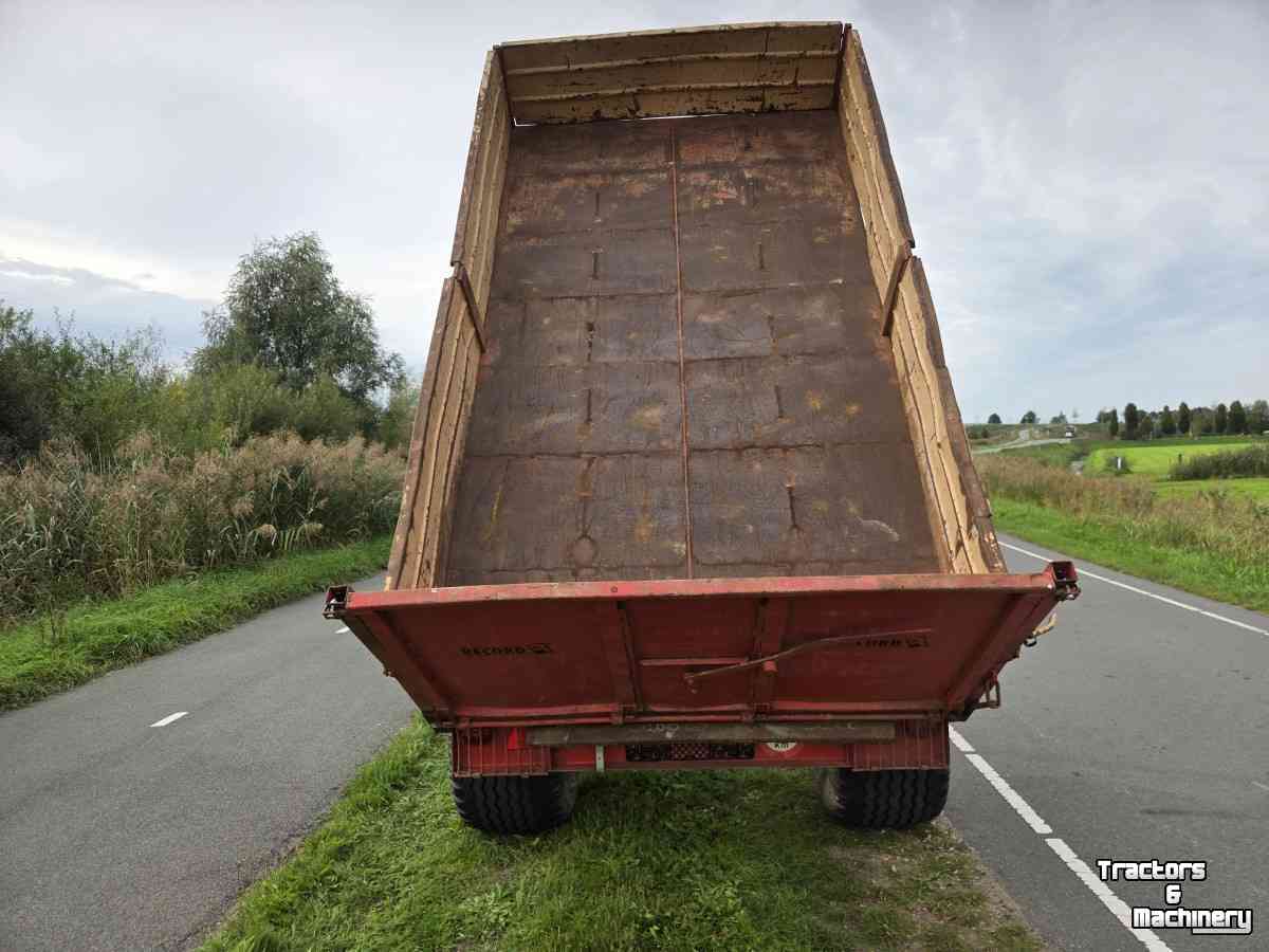 Dumptrailer Record Record SP 60 3 zijdige kipper 6 ton