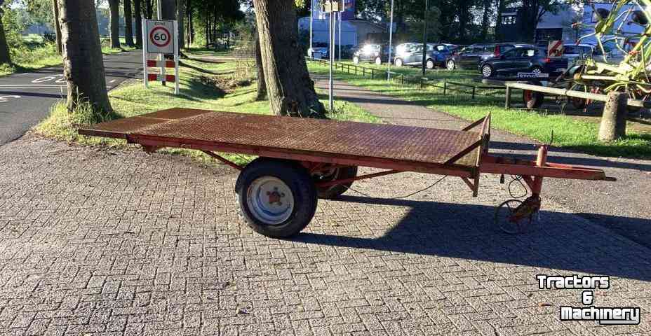 Agricultural wagon  Platte Wagen 1-As