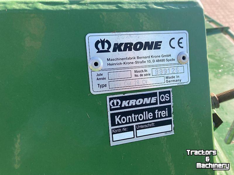 Mower Krone Easy Cut 28 CV