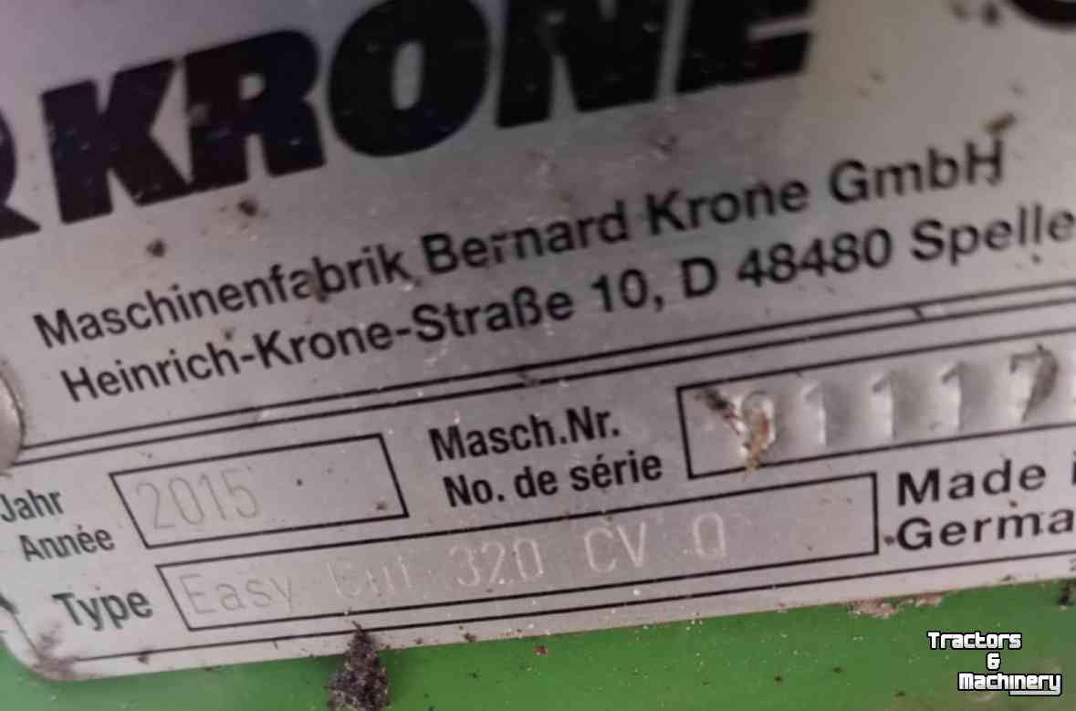 Mower Krone Easycut R320 CV