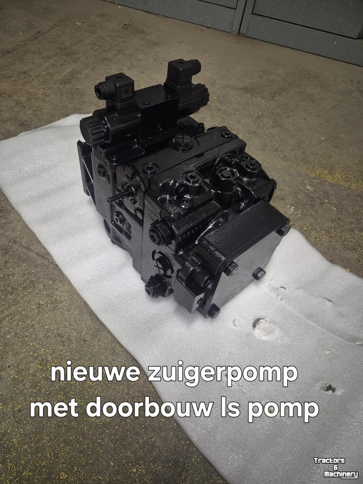 Diverse used spare-parts Herder Nieuwe pomp voor afzuiging