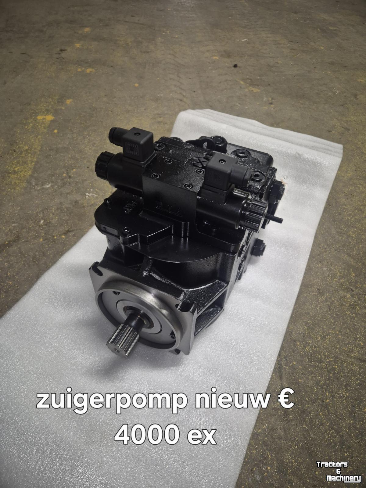 Diverse used spare-parts Herder Nieuwe pomp voor afzuiging