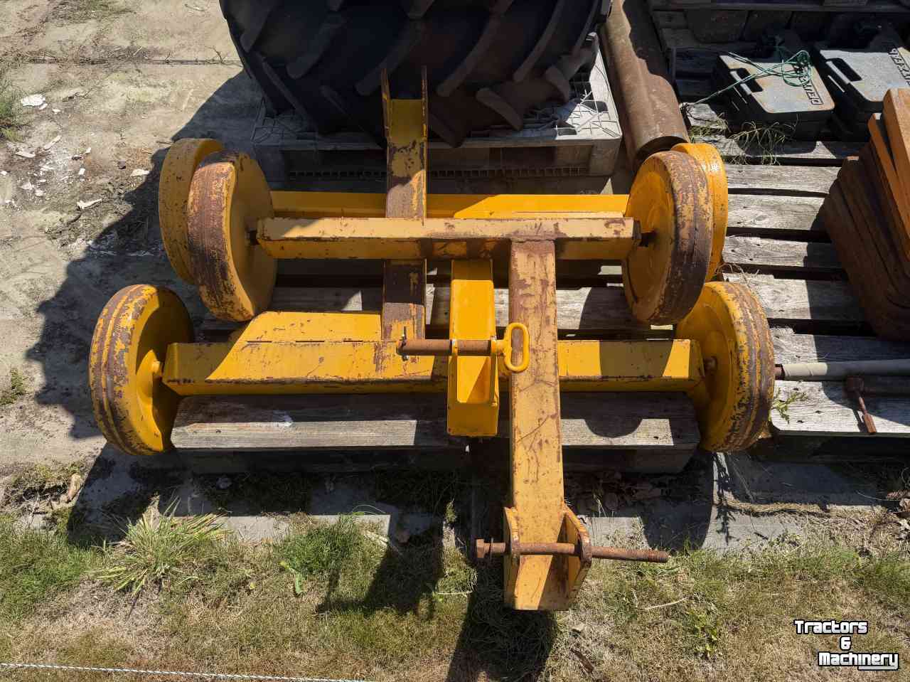 Flail mower Herder Wielstel afzetsteun Grenadier Herder