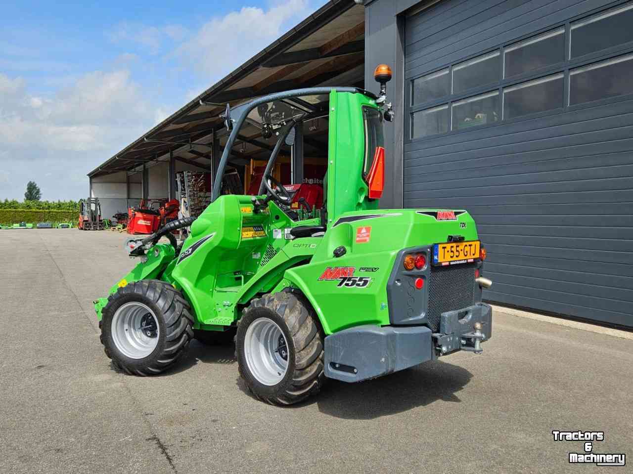 Wheelloader Avant 755i TDL+ Mini-shovel