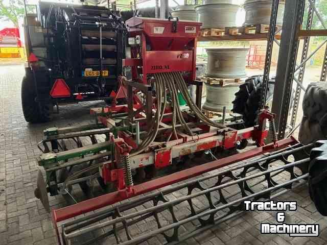 Seed drill Zibo Schijveneg + Zibo Zaaibak