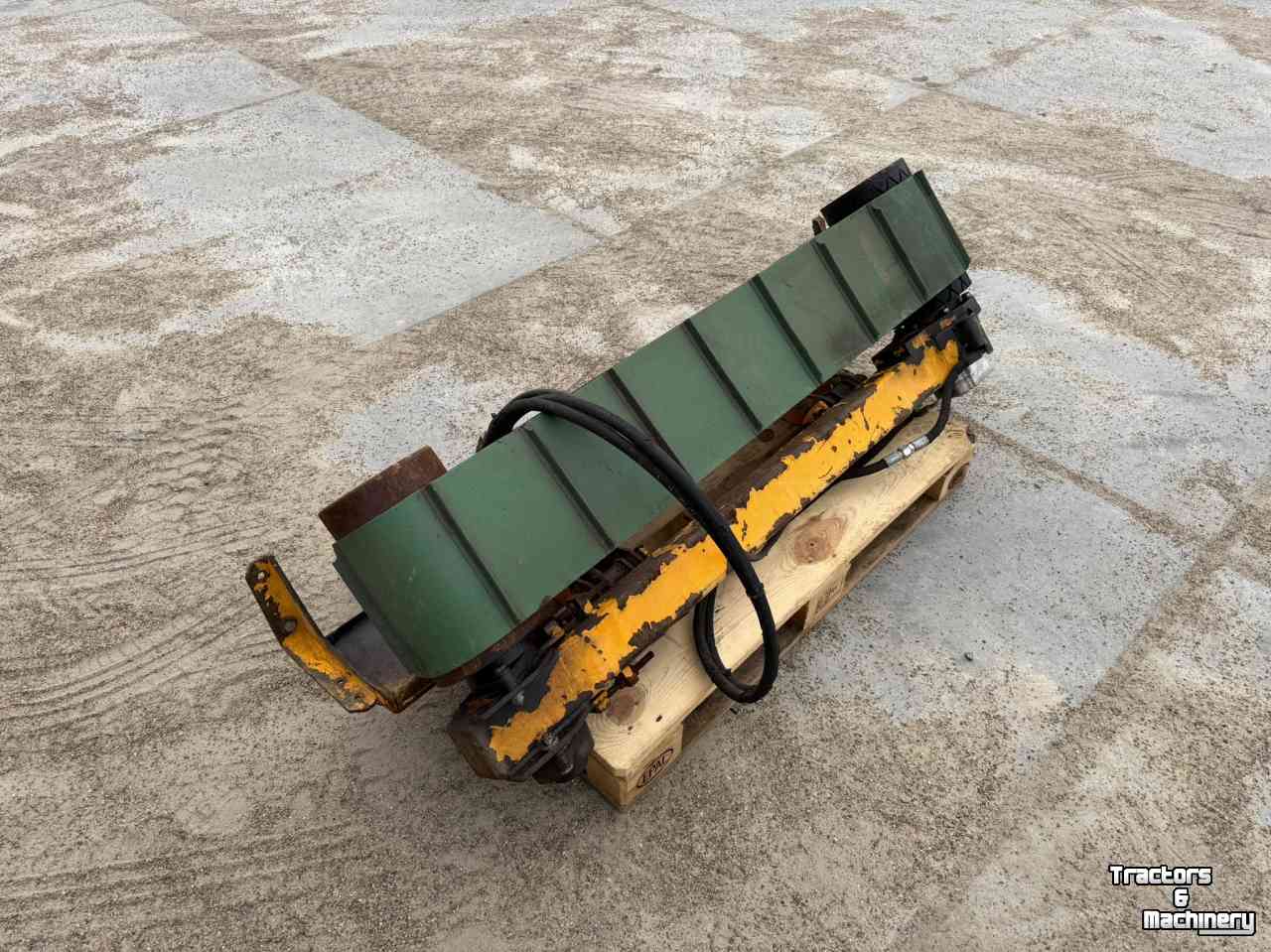Flail mower Herder Transportband 150 afvoerband