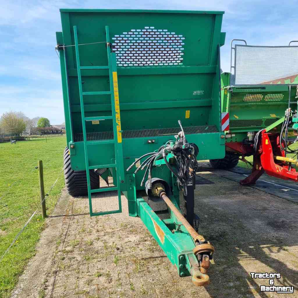 Manure spreader Tebbe HS 120 universeel breedstrooier, mestverspreider, meststrooier