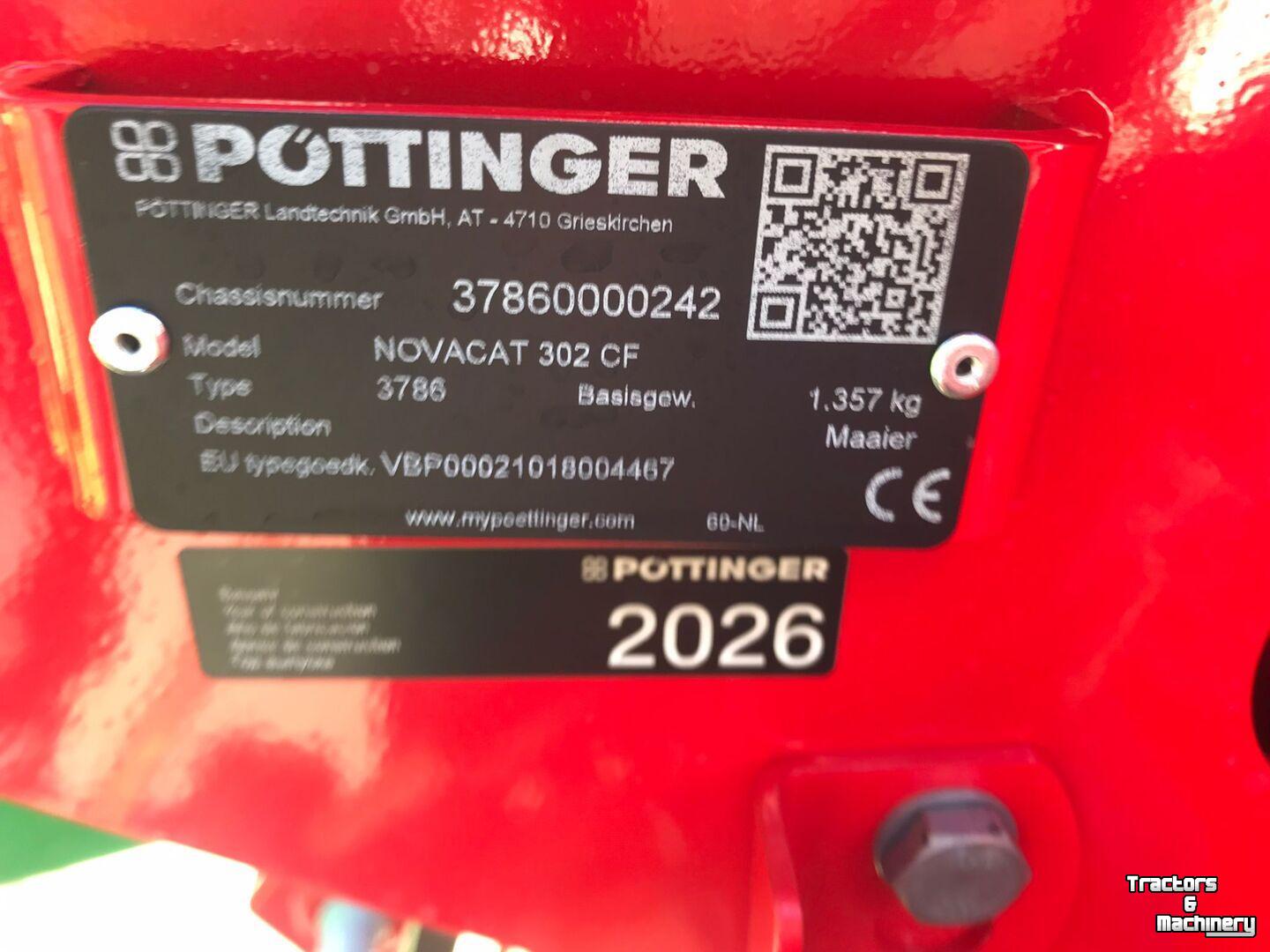 Mower Pottinger Novacat 302
