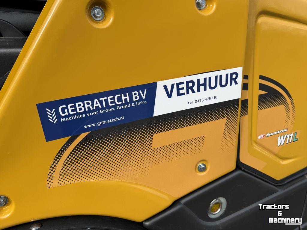 Wheelloader Eurotrac Verhuur | huur 2t loader €110 dag